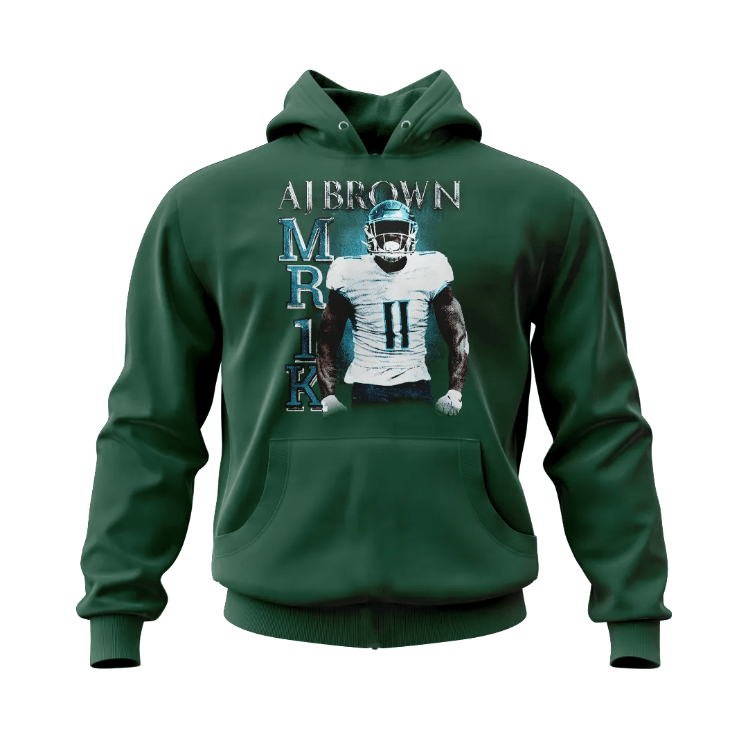 AJ Brown Bold Mr. 1K Hoodie - Mystery Hype