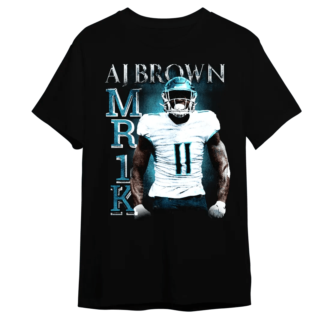AJ Brown Bold Mr. 1K T-Shirt - Mystery Hype