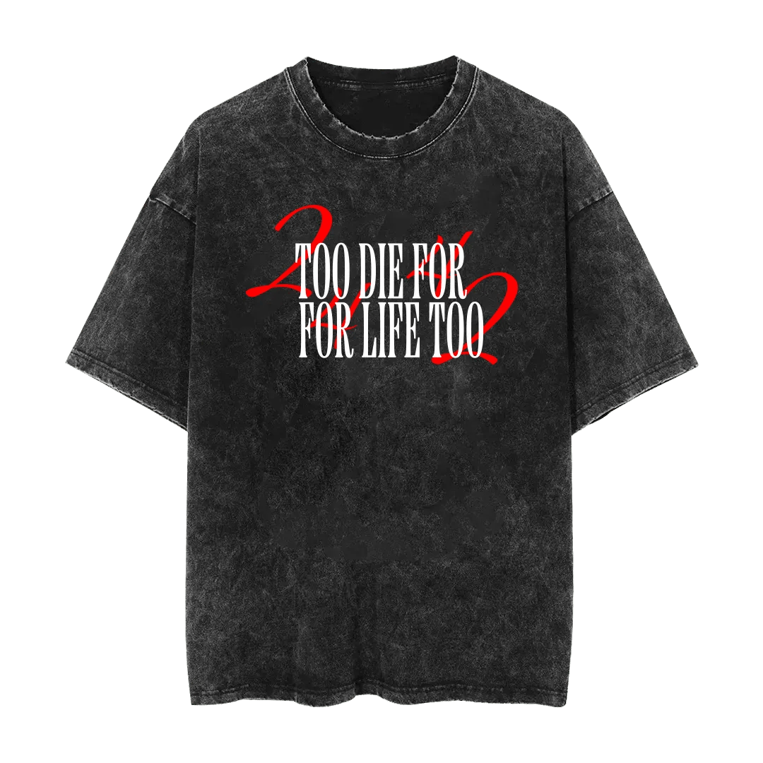 Baron Browning 2442 Script Mineral Wash Shirt - Mystery Hype