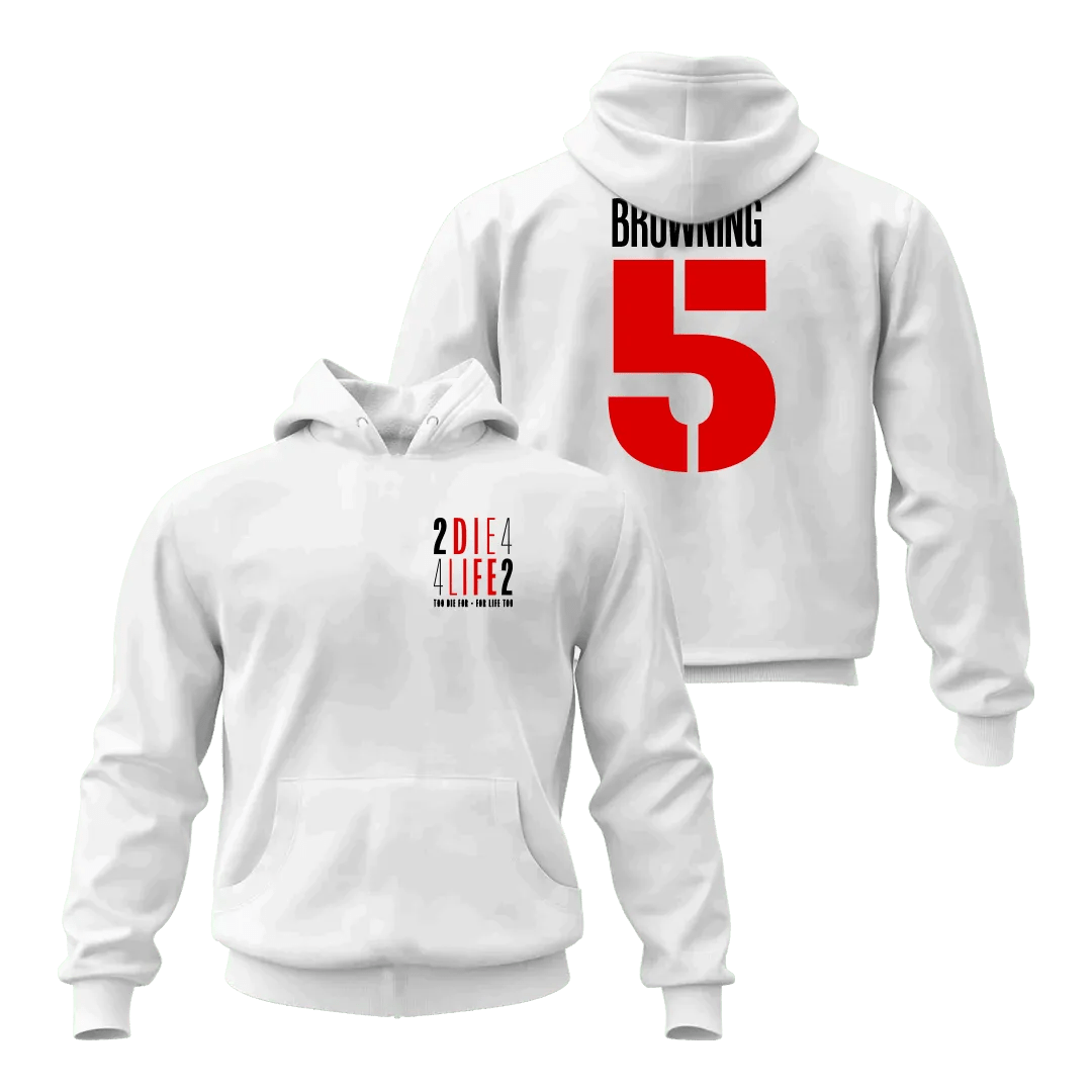 Baron Browning 2442 Signature Logo 5 Hoodie - Mystery Hype