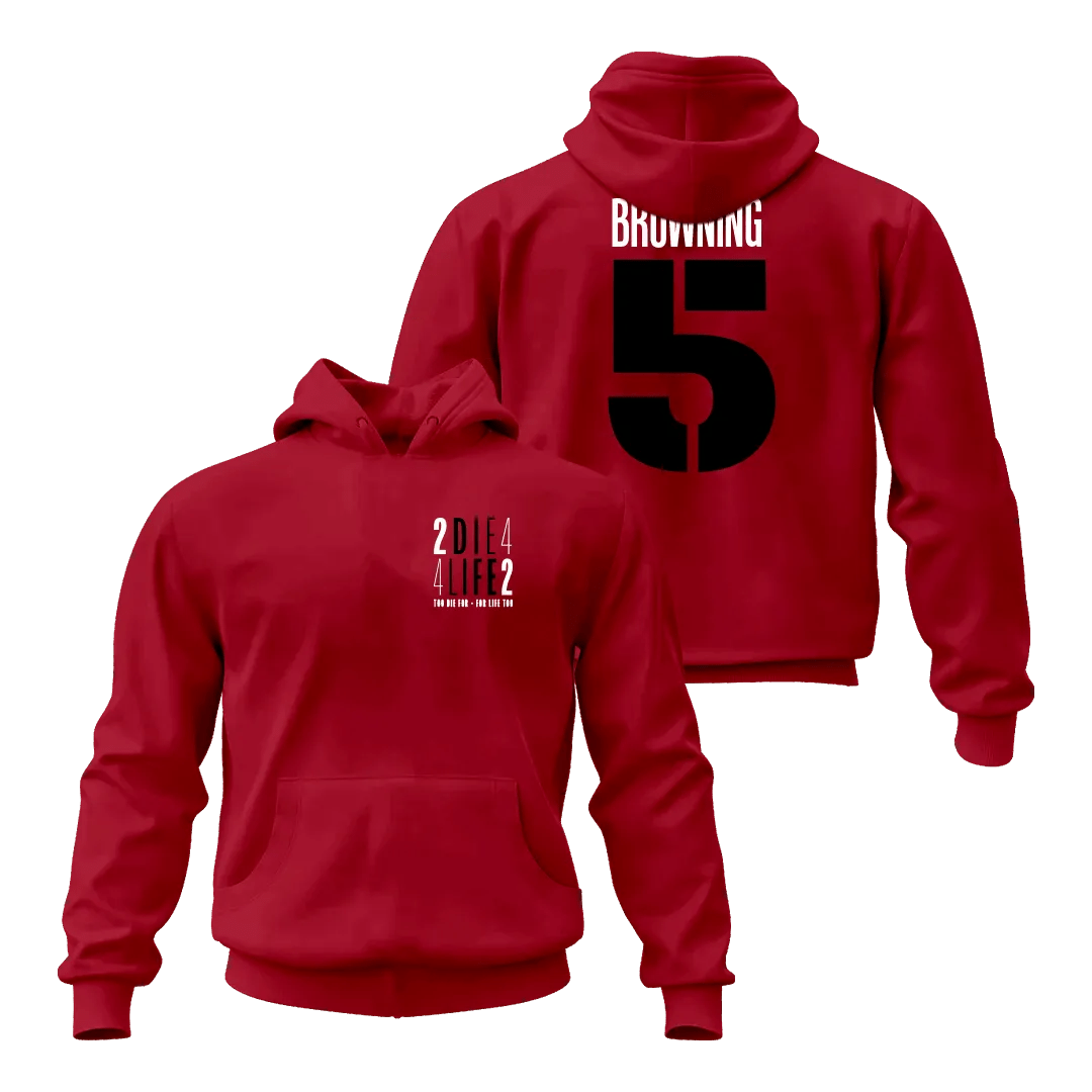 Baron Browning 2442 Signature Logo 5 Hoodie - Mystery Hype