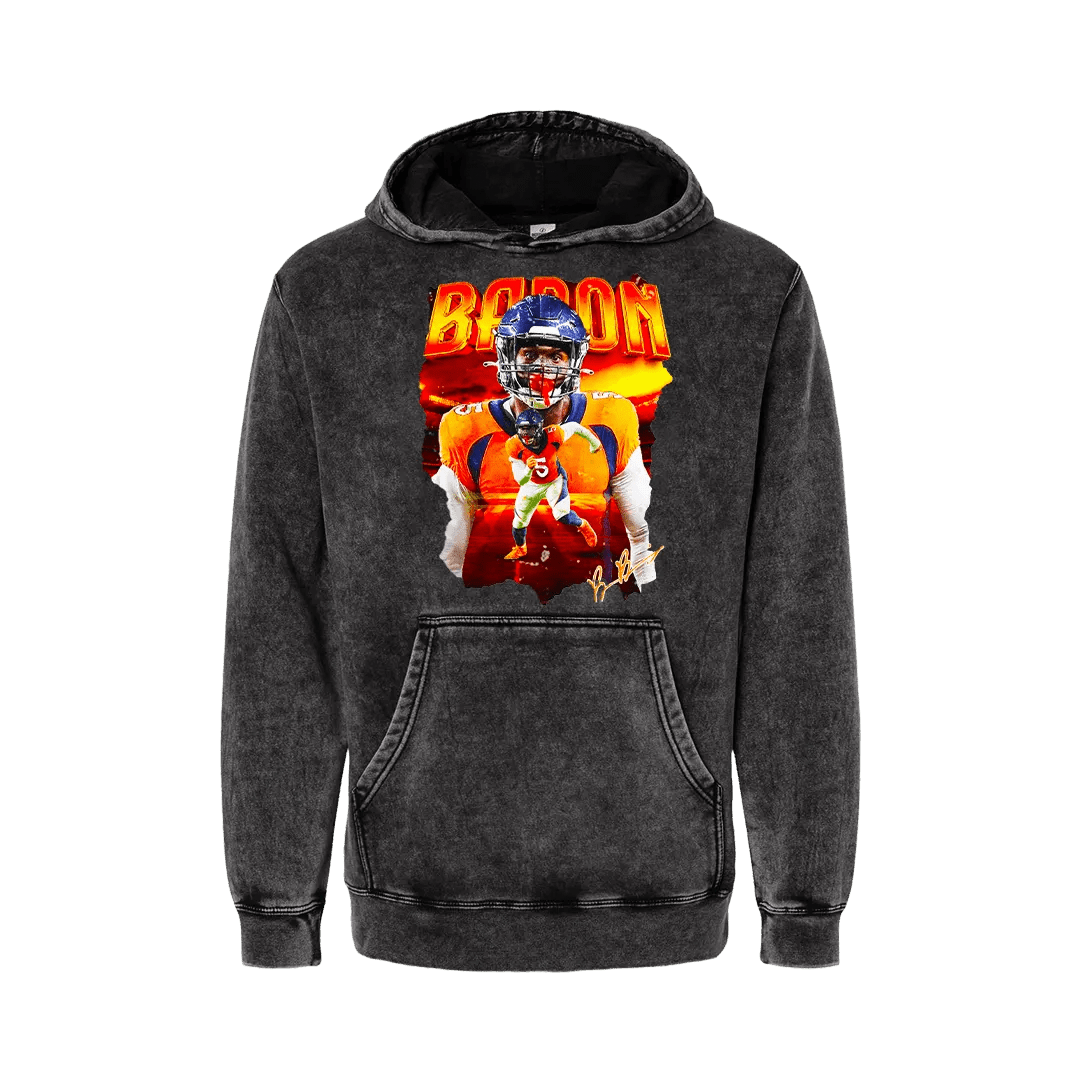 Baron Browning Vintage Mineral Wash Hoodie - Mystery Hype