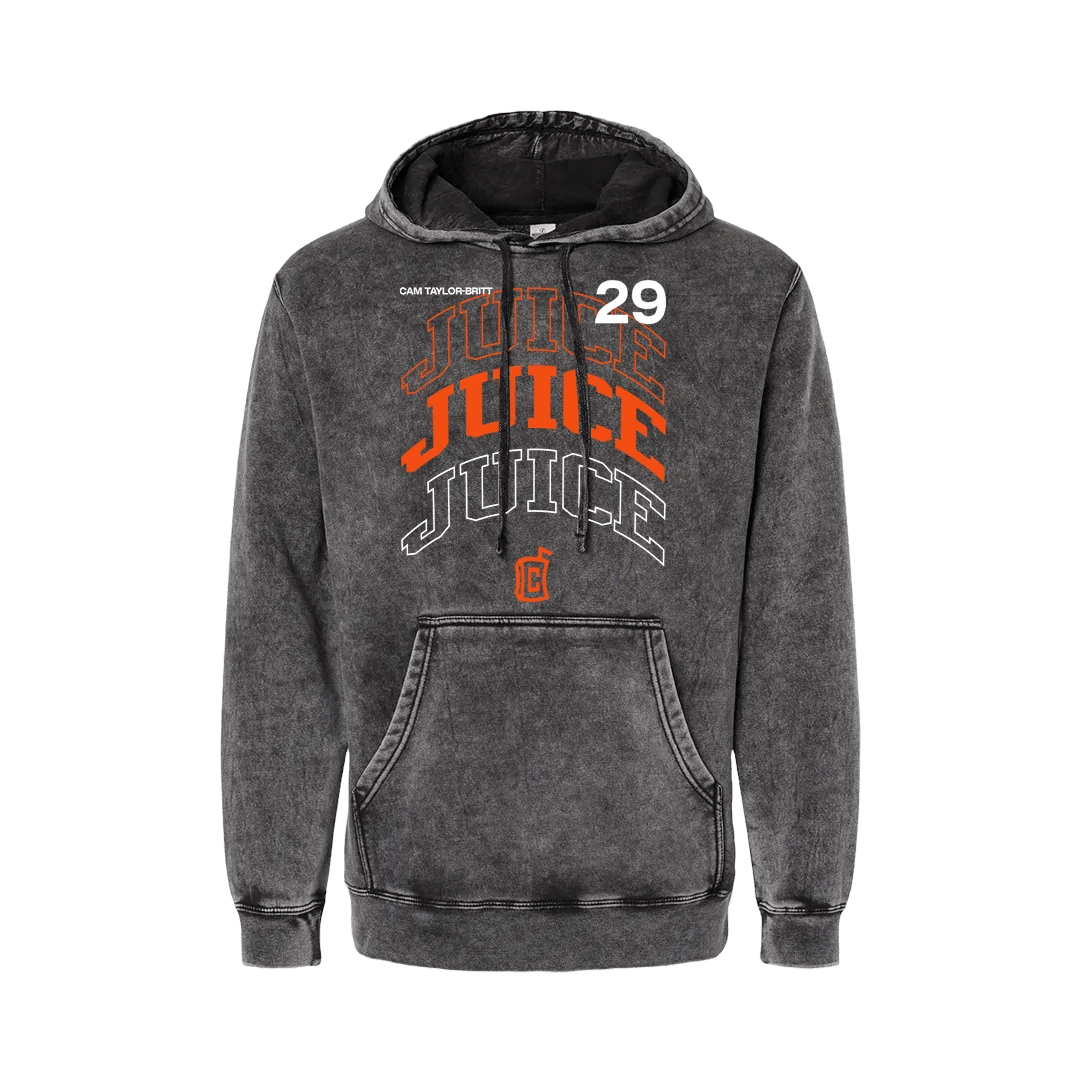 Cam Taylor - Britt Juice Mineral Wash Hoodie - Mystery Hype