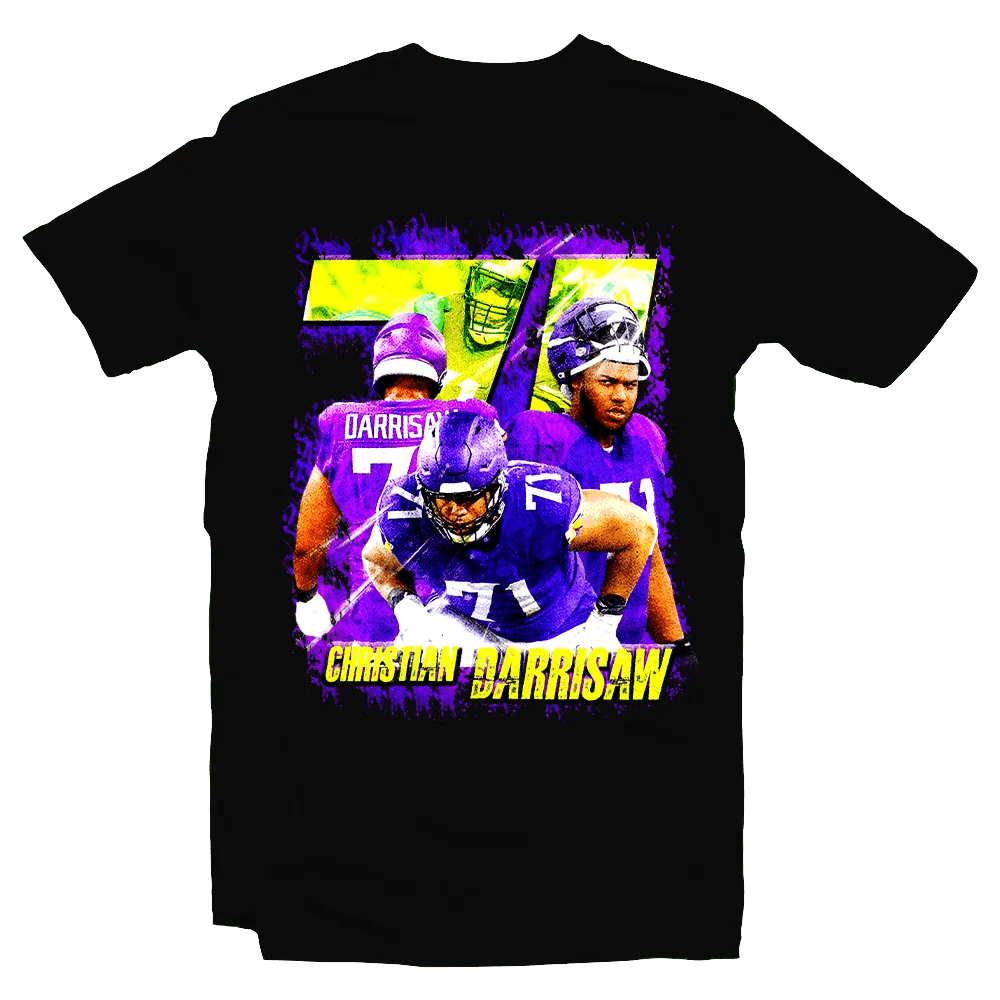 Christian Darrisaw Vintage Big Dawg Mentality T-Shirt - Mystery Hype