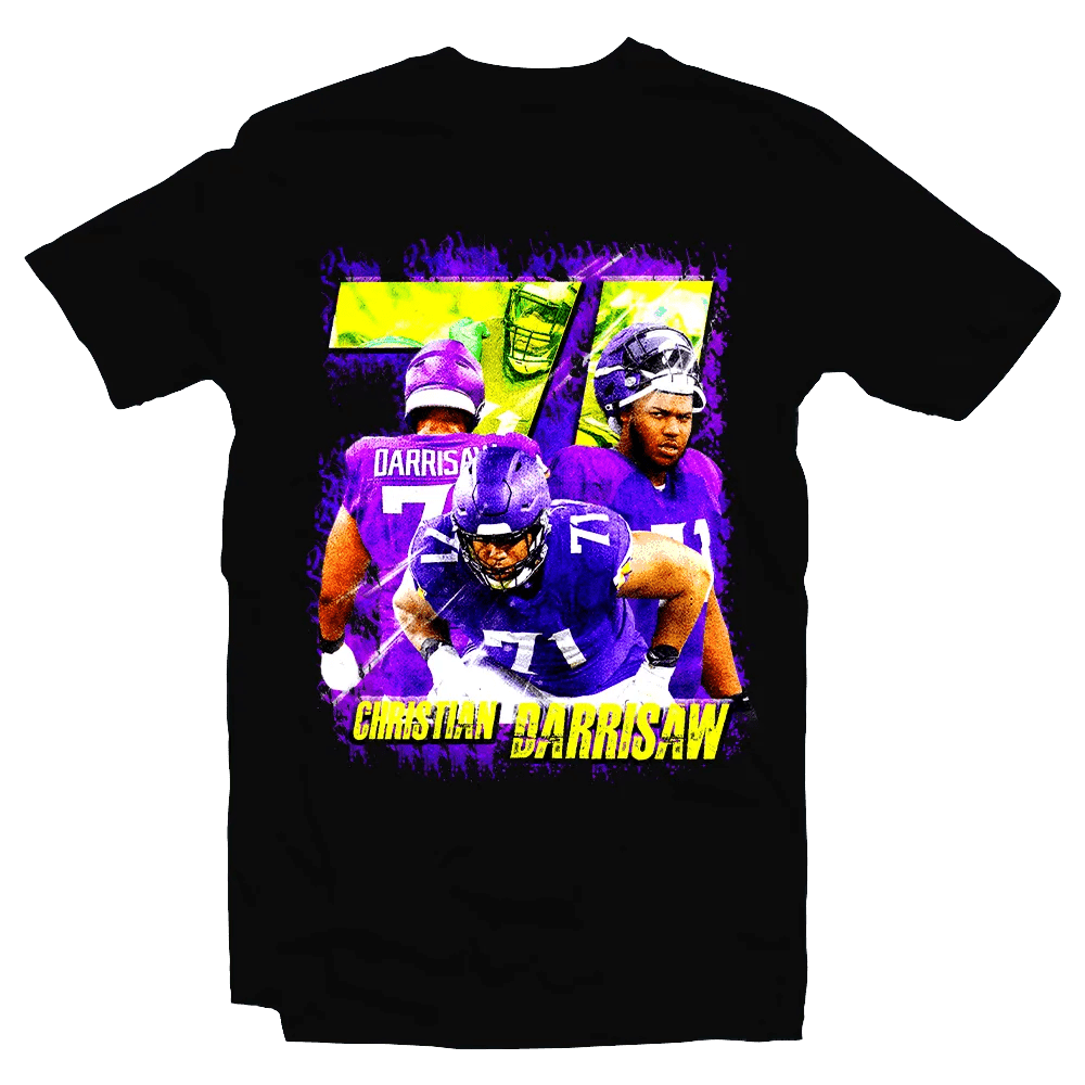 Christian Darrisaw Vintage T-Shirt - Mystery Hype