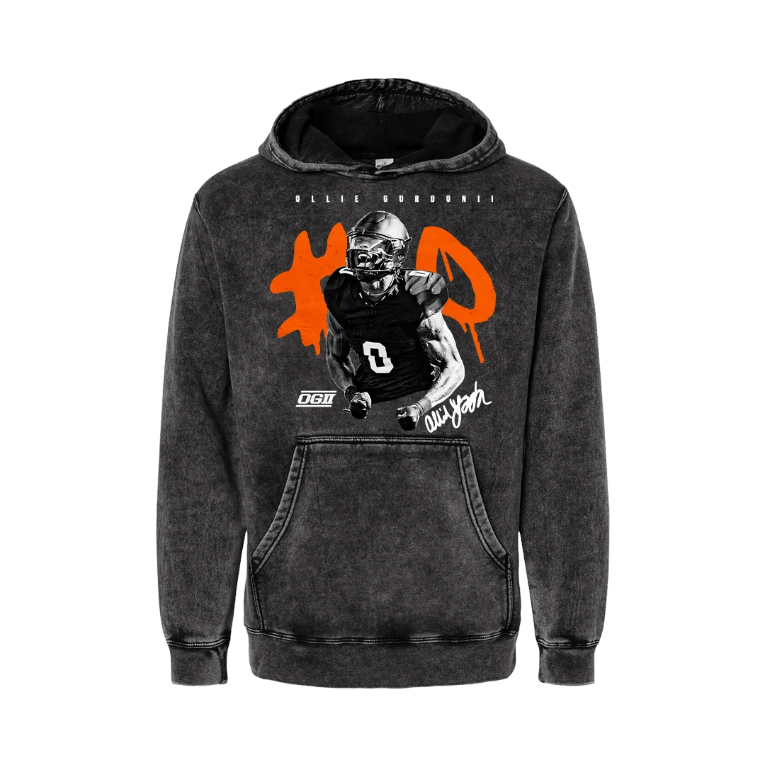Classic Ollie Gordon Mineral Wash Hoodie - Mystery Hype
