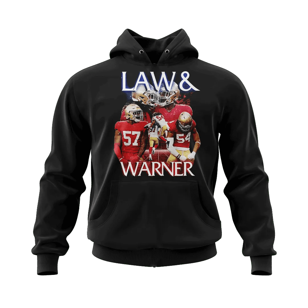 Law & Warner Hoodie - Mystery Hype