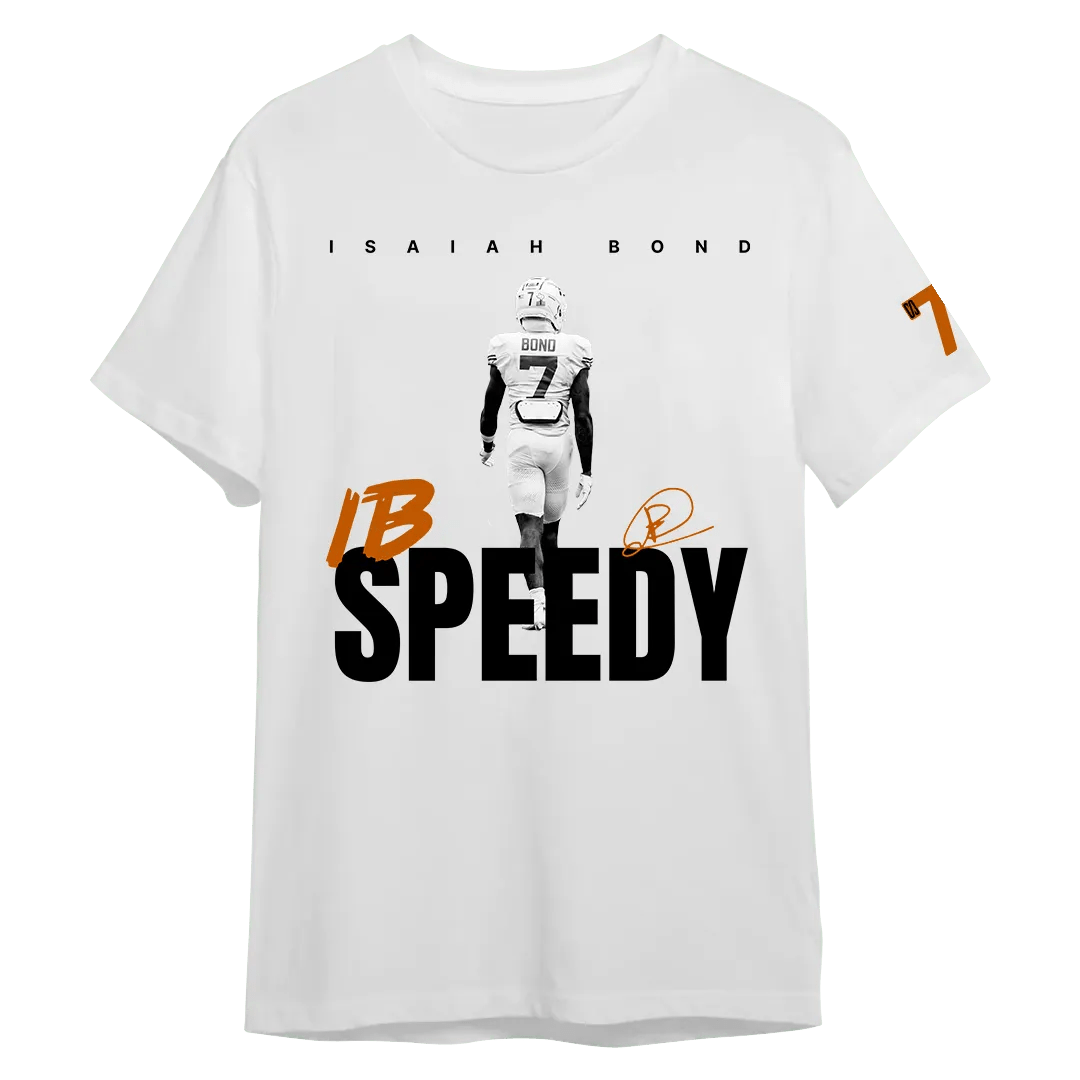 Limited Edition Speedy Isaiah Bond Shirt - Mystery Hype