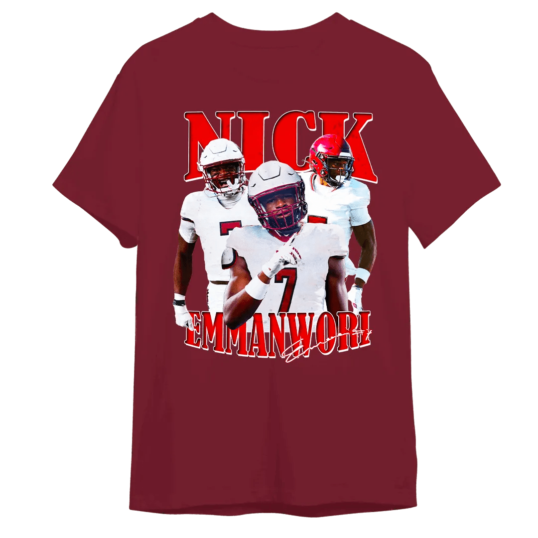 Nick Emmanwori Vintage Shirt - Mystery Hype