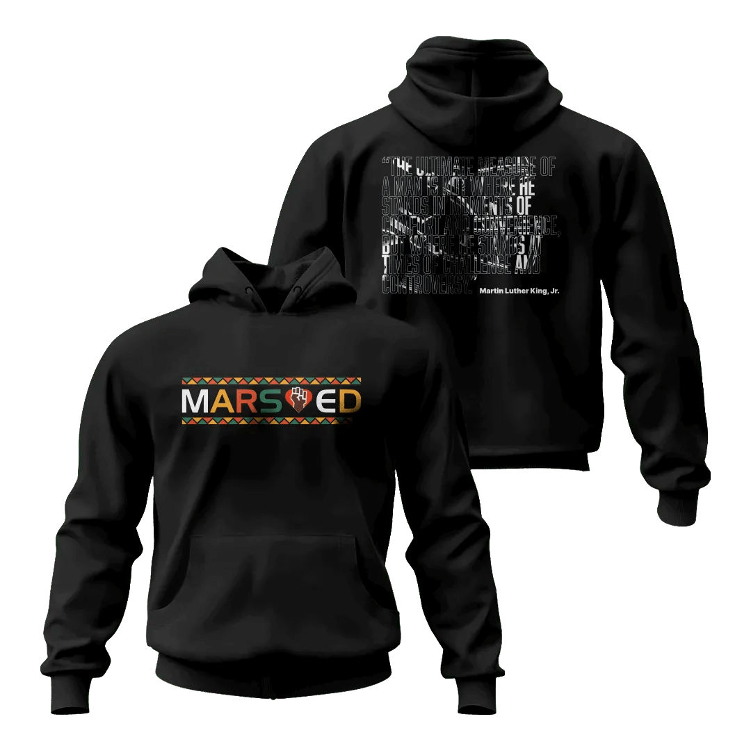 Nick Marsh Black History Quote Hoodie - Mystery Hype