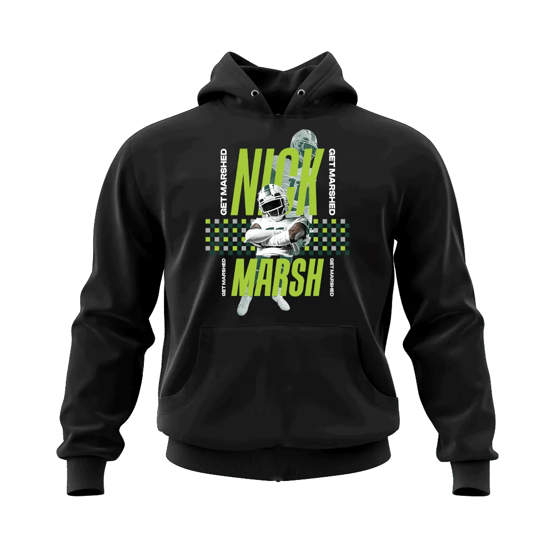 Nick Marsh Checkered Hoodie - Mystery Hype