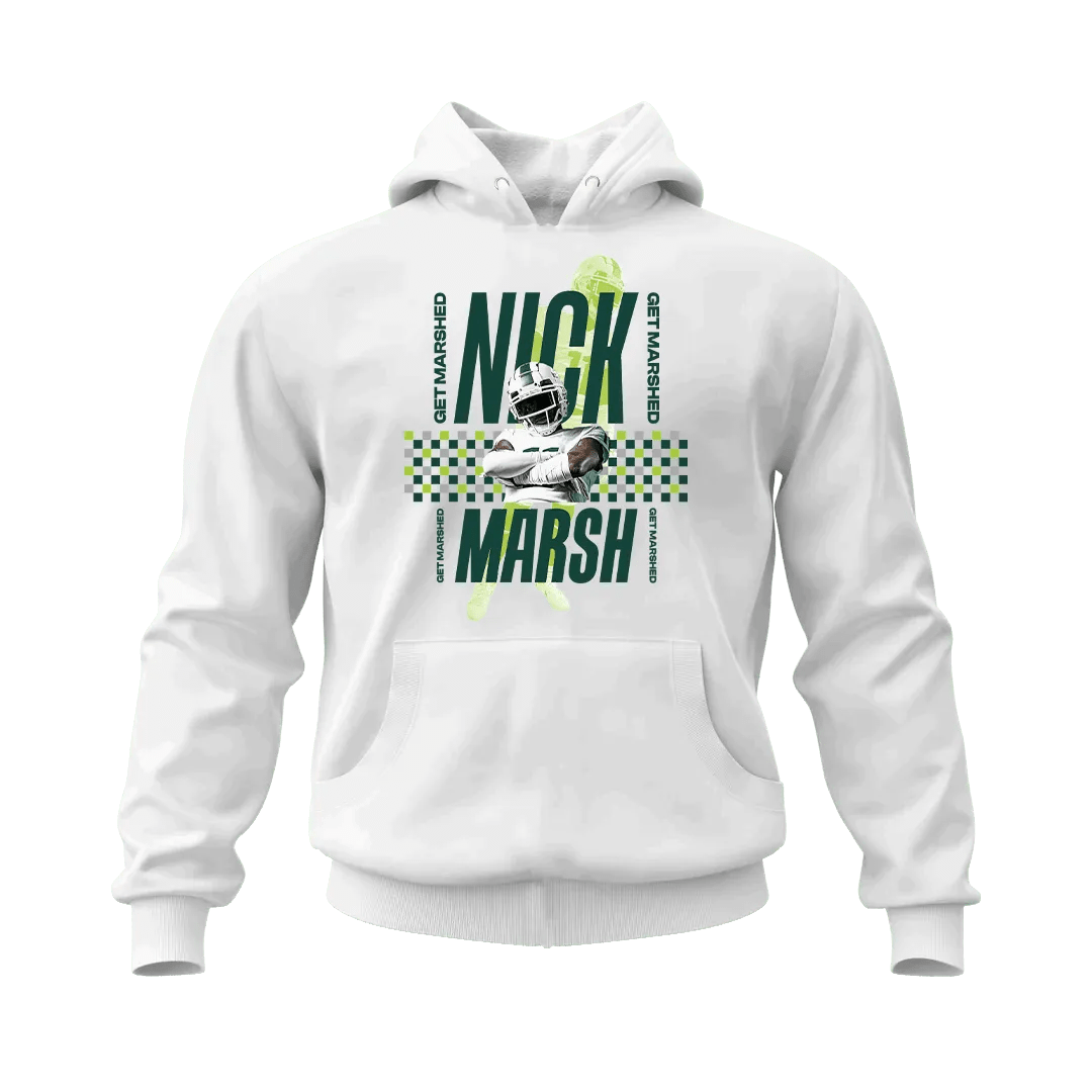 Nick Marsh Checkered Hoodie - Mystery Hype