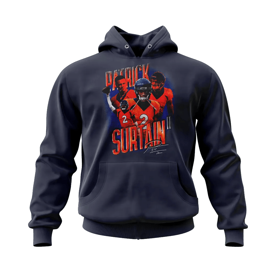 Pat Surtain II Retro Hoodie - Mystery Hype