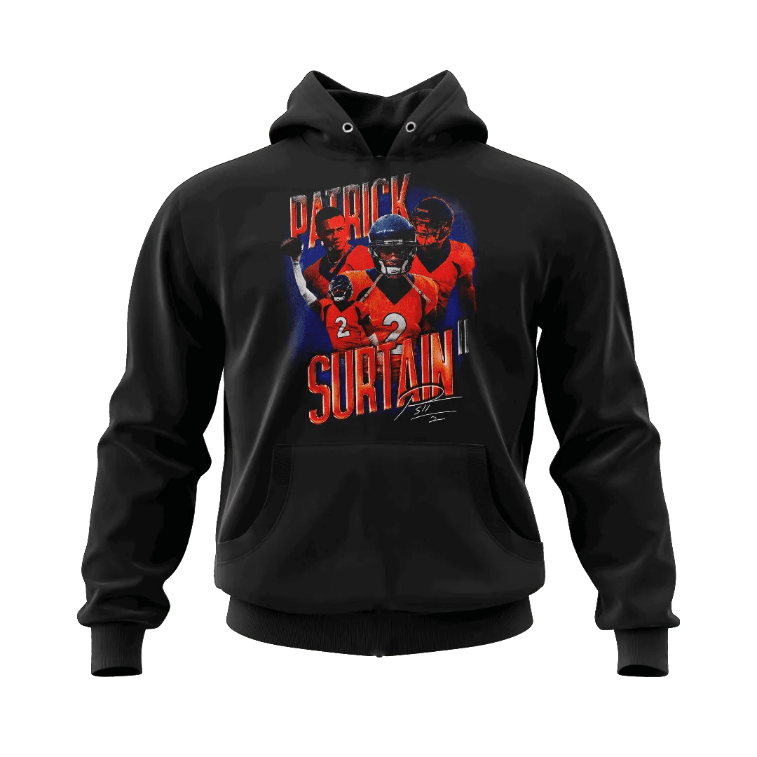 Pat Surtain II Retro Hoodie - Mystery Hype