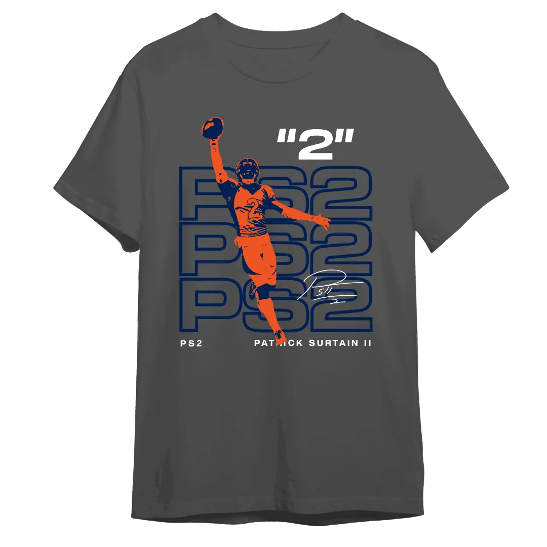 Pat Surtain II Signature PS2 T-Shirt - Mystery Hype