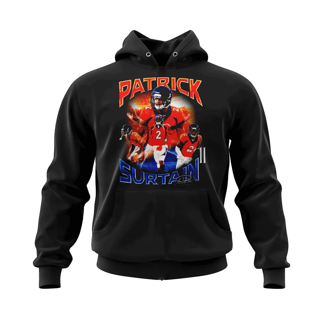 Pat Surtain II Vintage Hoodie - Mystery Hype