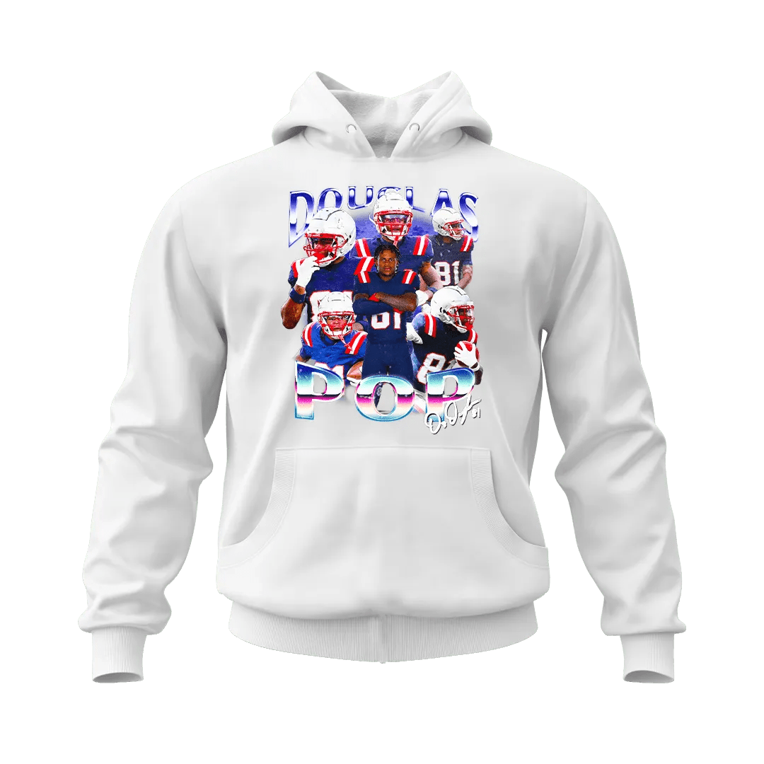 Pop Douglas Retro Hoodie - Mystery Hype