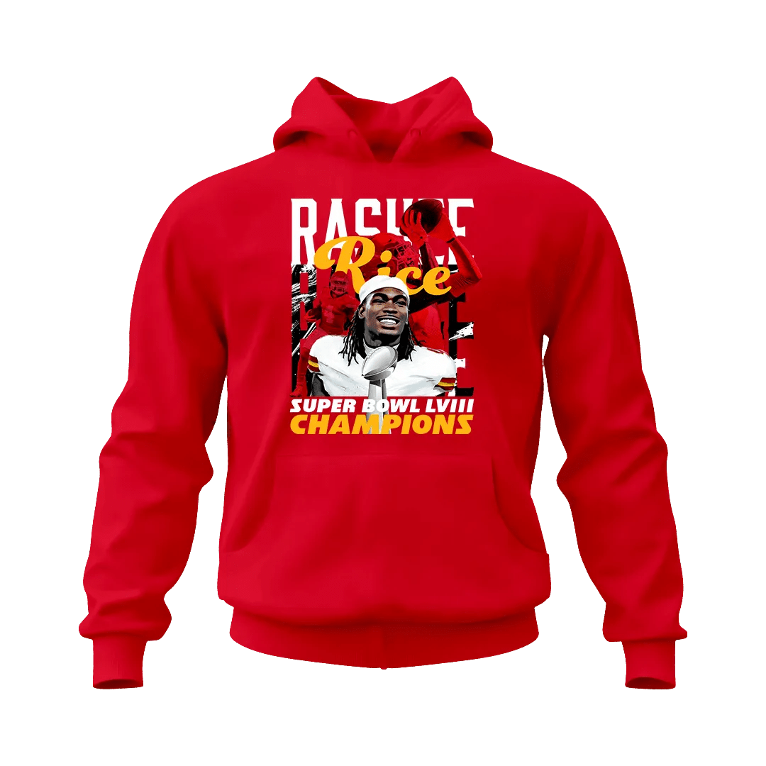 Rashee Rice Champions Hoodie - Mystery Hype