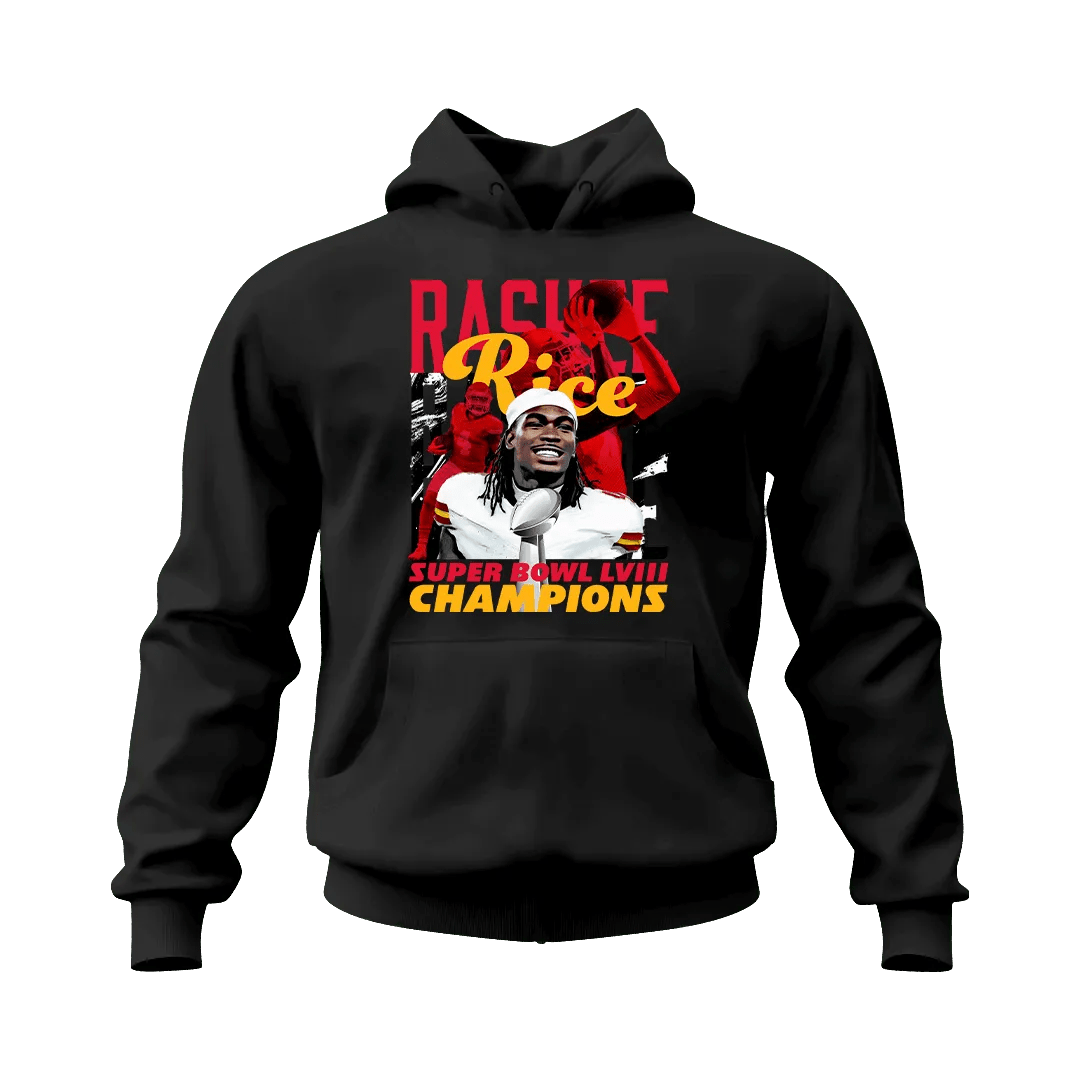 Rashee Rice Champions Hoodie - Mystery Hype