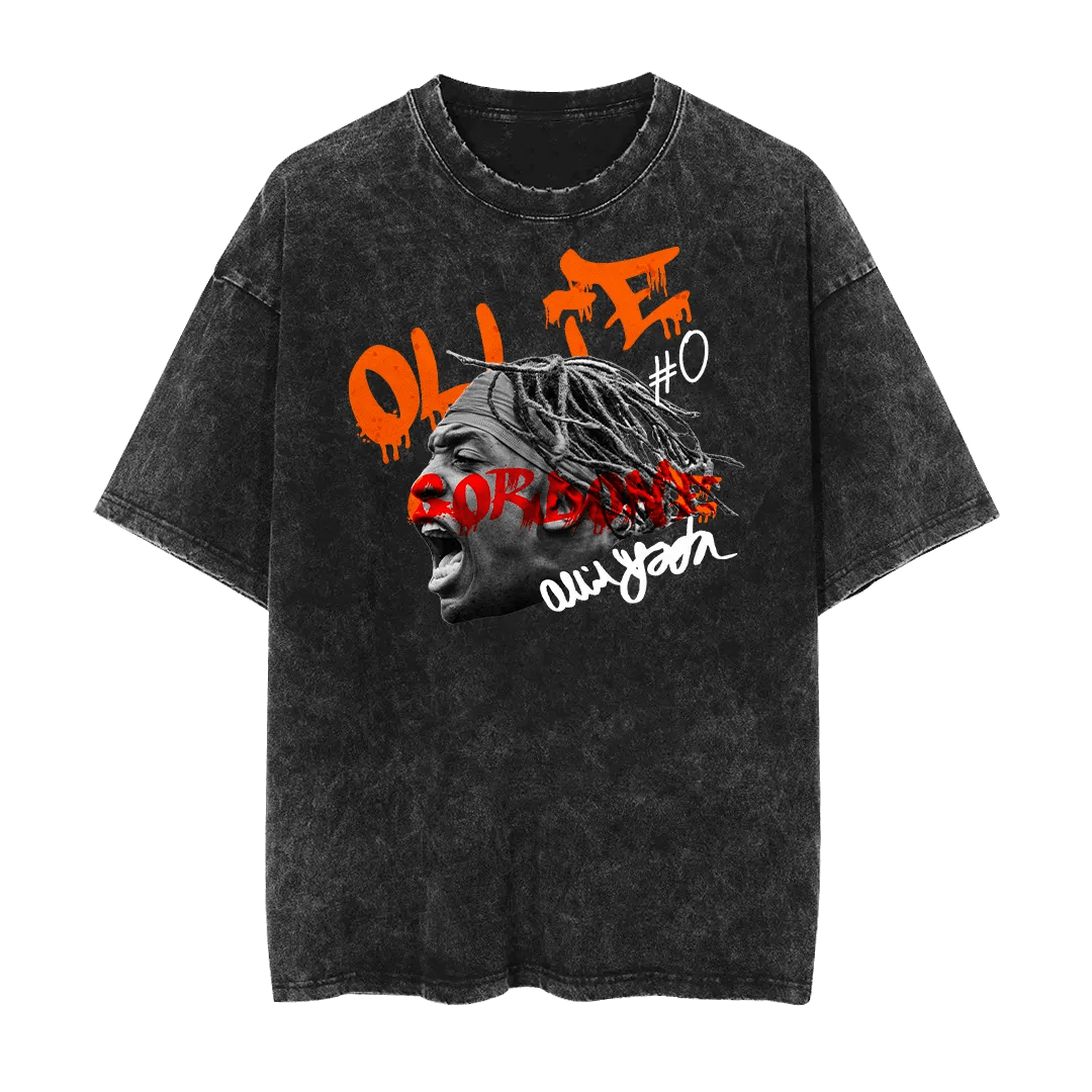 Retro Ollie Gordon Mineral Wash Shirt - Mystery Hype