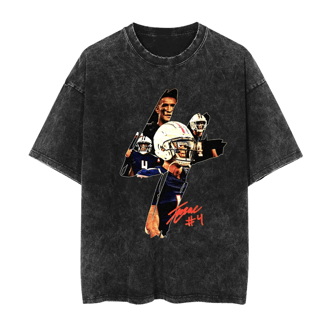 Tetairoa McMillan Vintage Mineral Wash Shirt - Mystery Hype