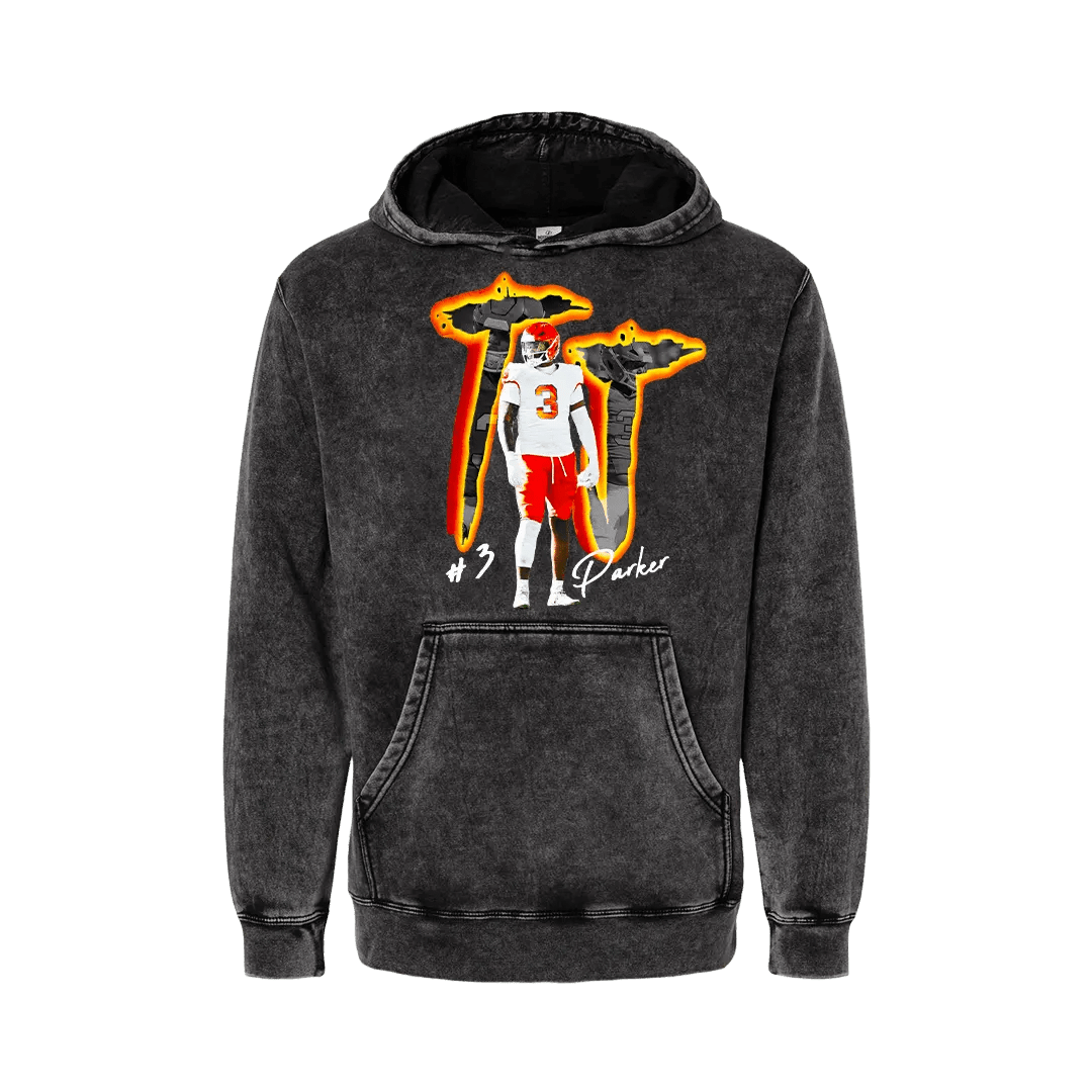 TJ Parker Vintage Mineral Wash Hoodie - Mystery Hype