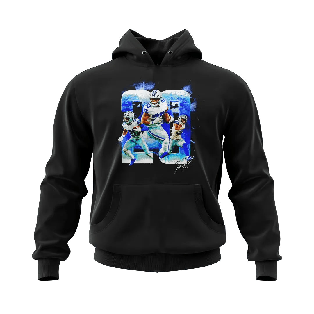 Tony Pollard Vintage 20 Hoodie - Mystery Hype