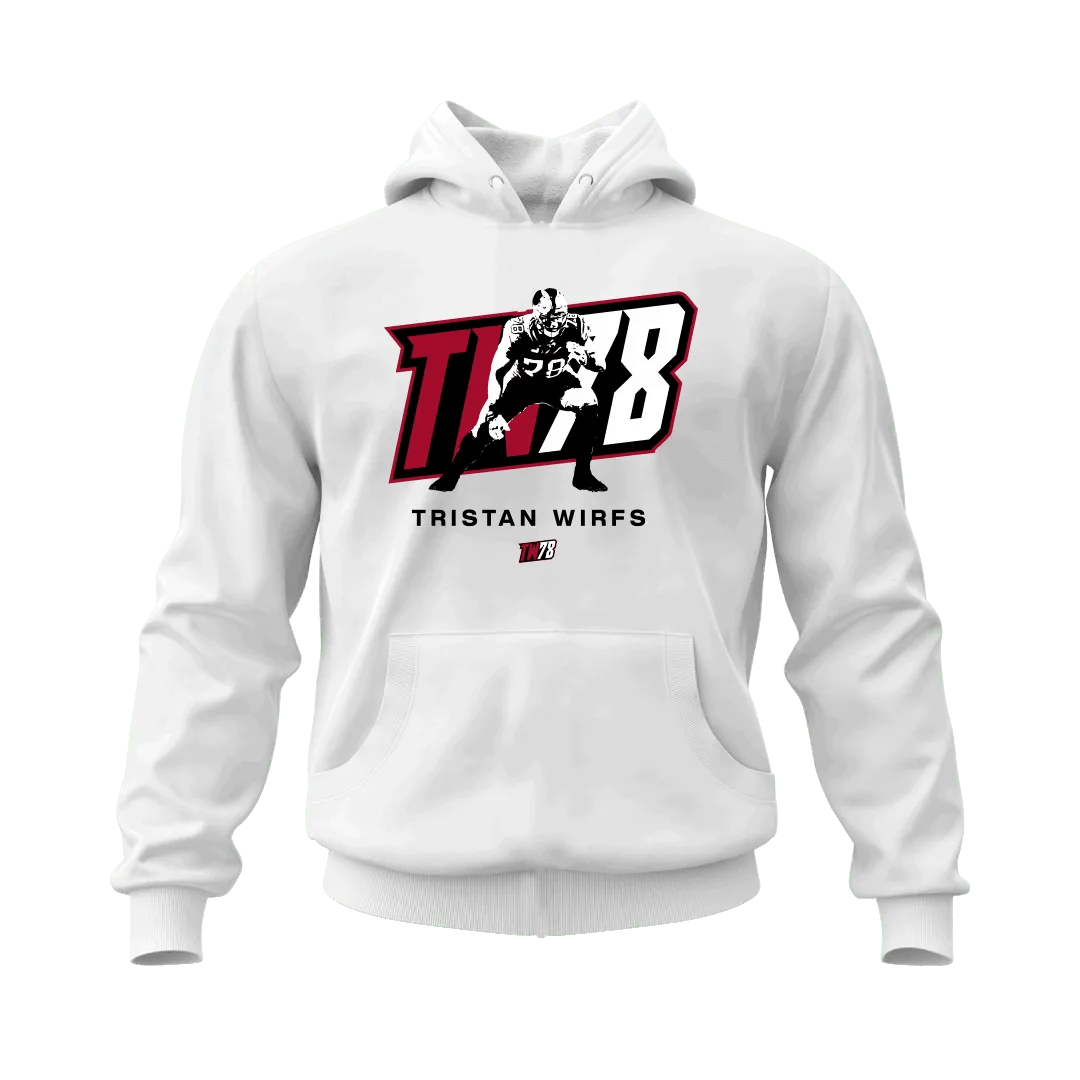 Tristan Wirfs Classic TW78 Hoodie - Mystery Hype