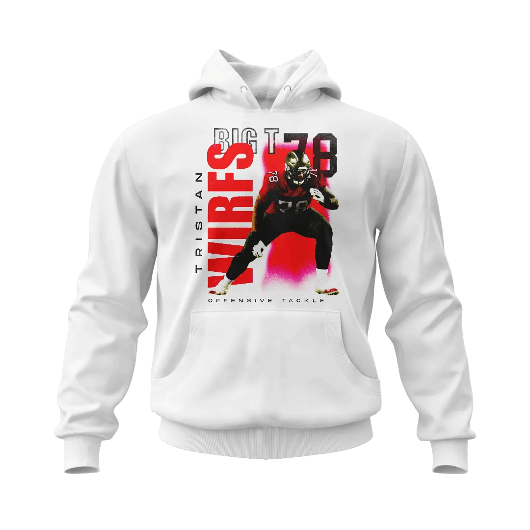 Tristan Wirfs Vintage T78 Hoodie - Mystery Hype