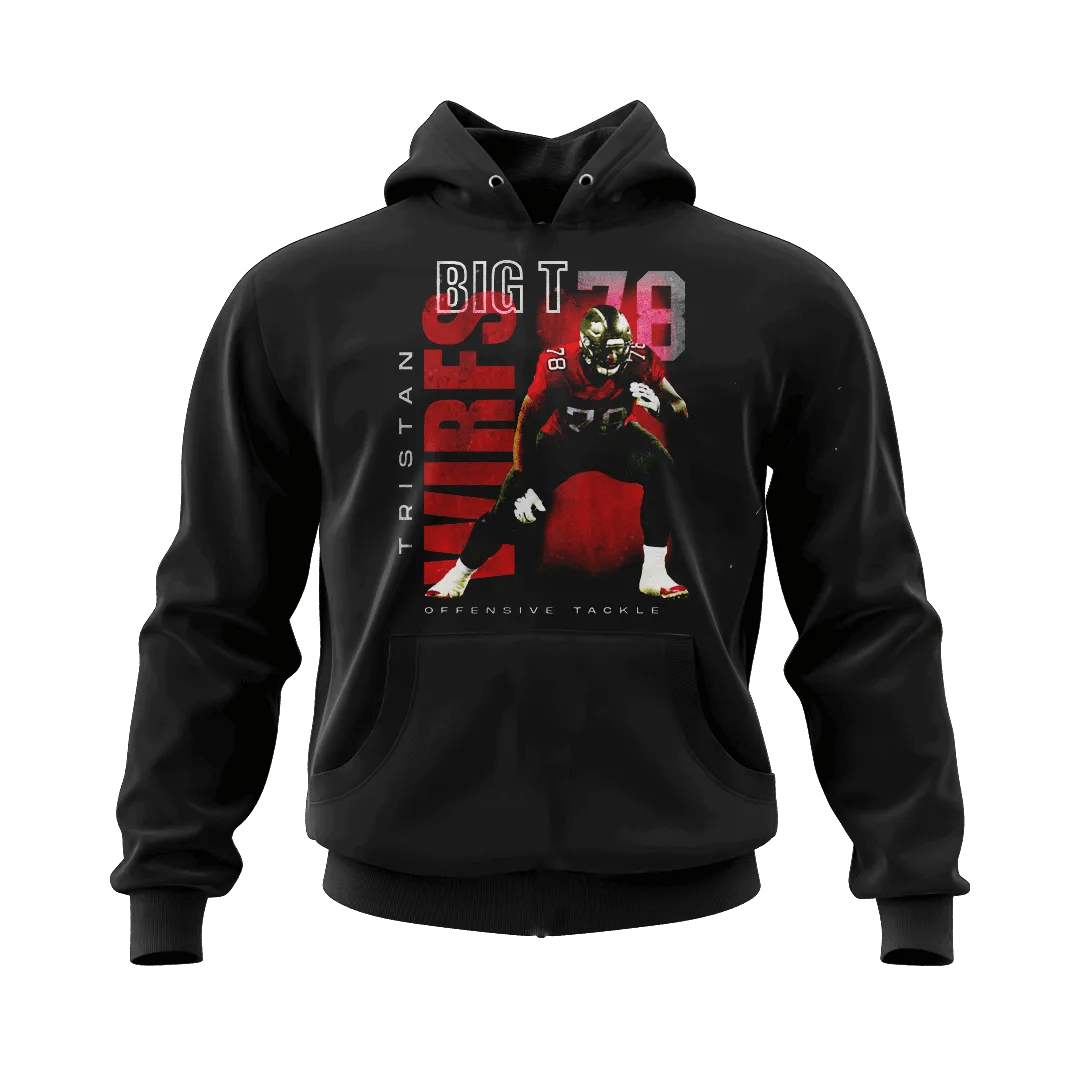 Tristan Wirfs Vintage T78 Hoodie - Mystery Hype