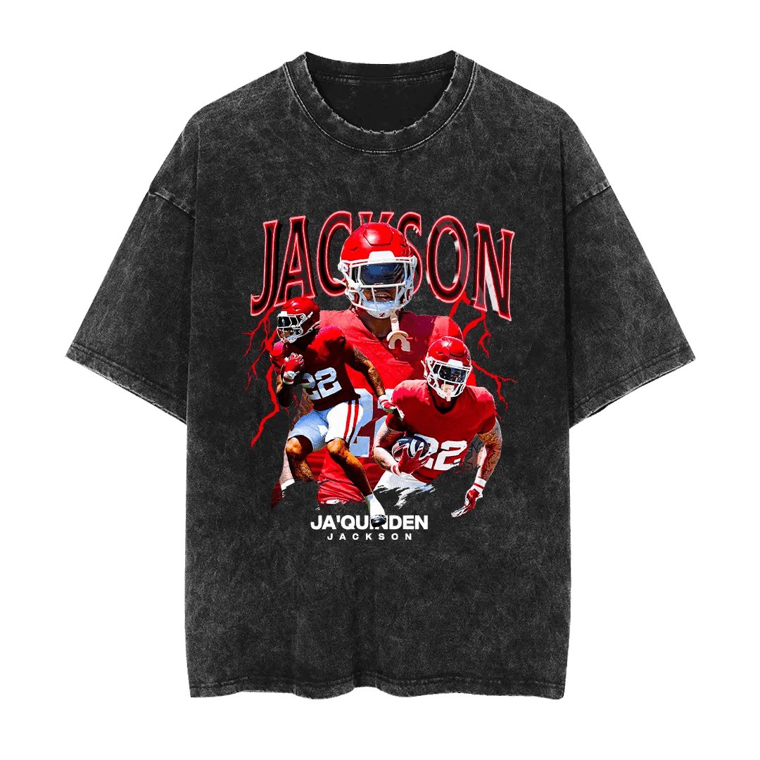 Vintage Ja'Quinden Jackson Mineral Wash Shirt - Mystery Hype