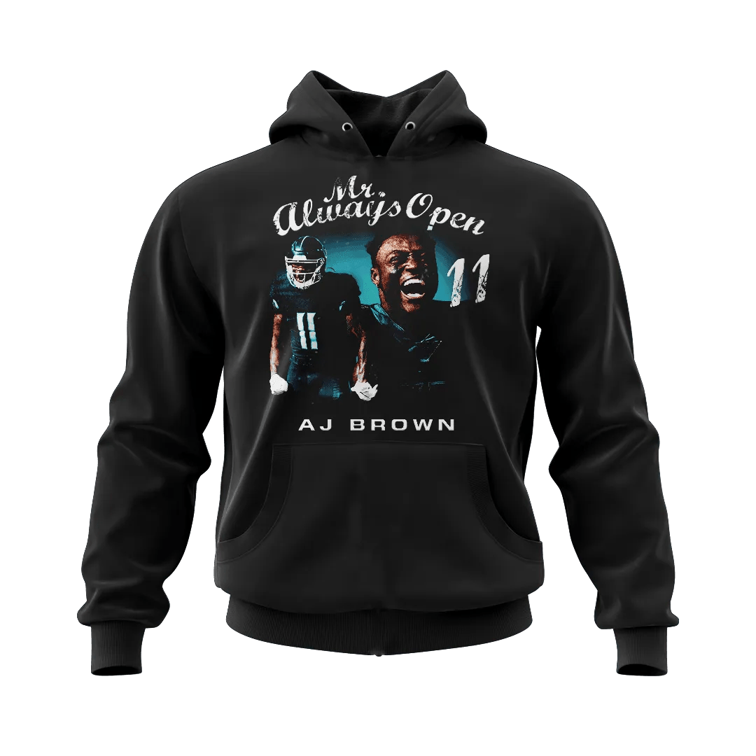 Vintage Mr. Always Open Hoodie - Mystery Hype