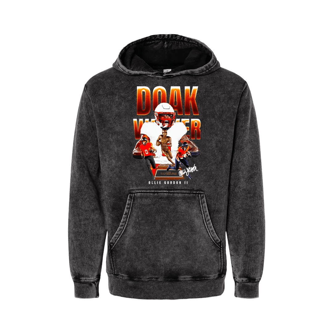 Vintage Ollie Gordon Mineral Wash Hoodie - Mystery Hype