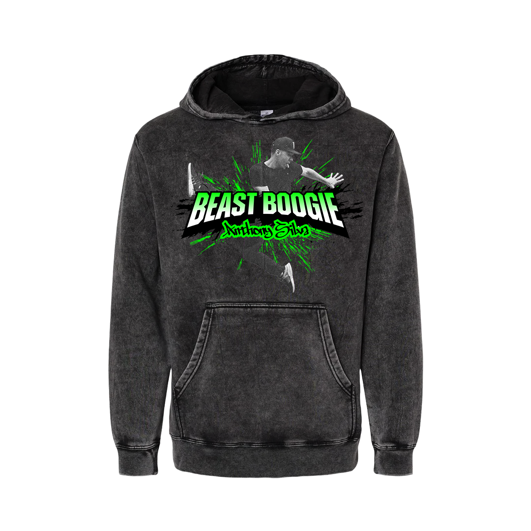 Beast Boogie Vintage Mineral Wash Hoodie