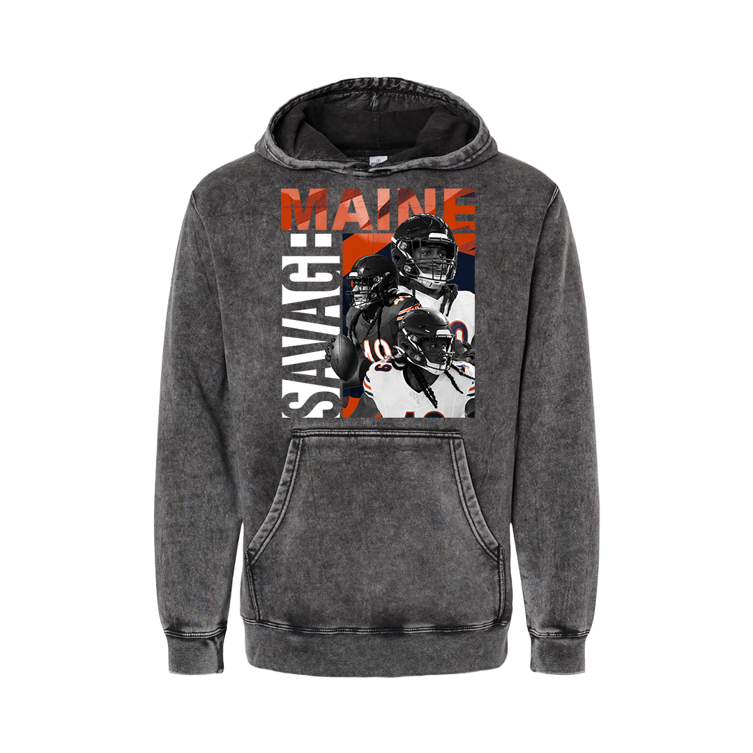 Tremaine Edmunds Retro Mineral Wash Hoodie