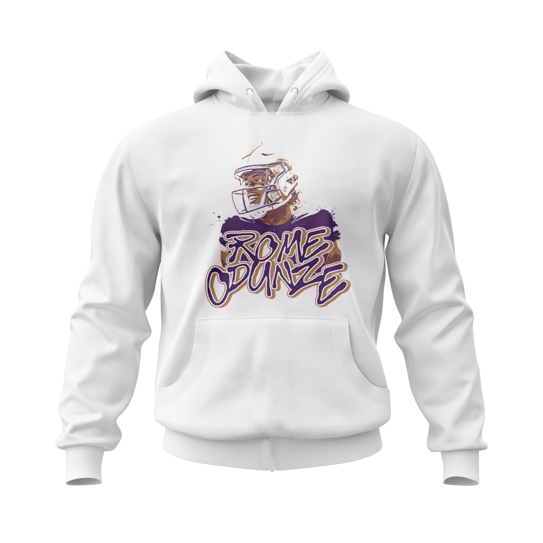 Rome Odunze Retro Hoodie