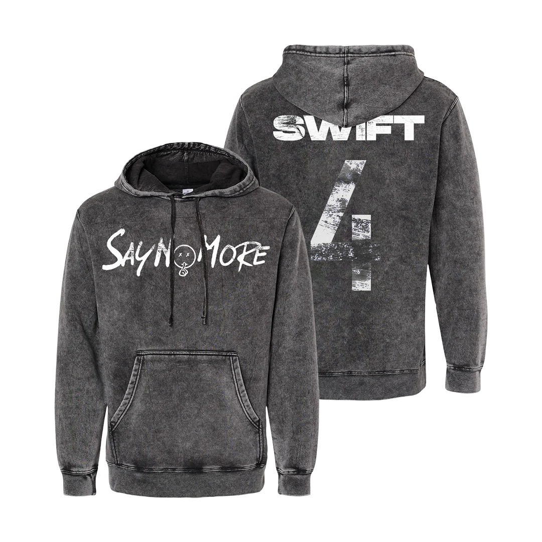 D'Andre Swift Say No More Swift 4 Mineral Wash Hoodie