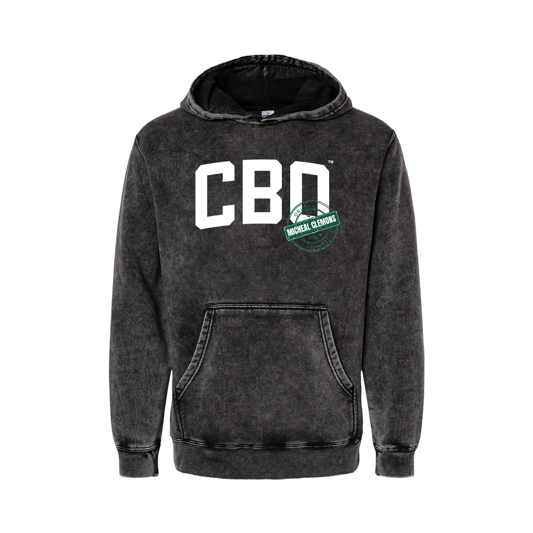 Micheal Clemons Classic CBO Mineral Wash Hoodie