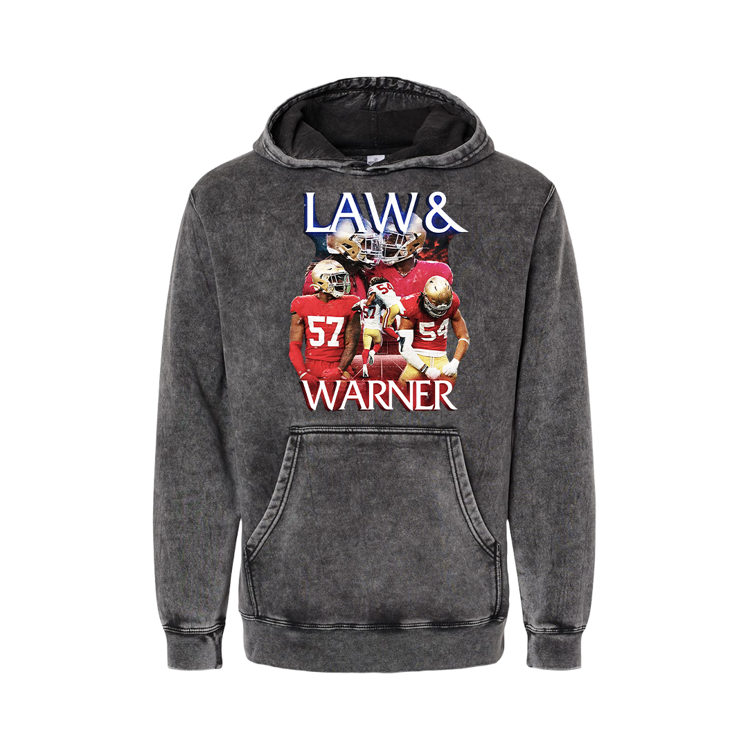 Law & Warner MINERAL WASH HOODIE