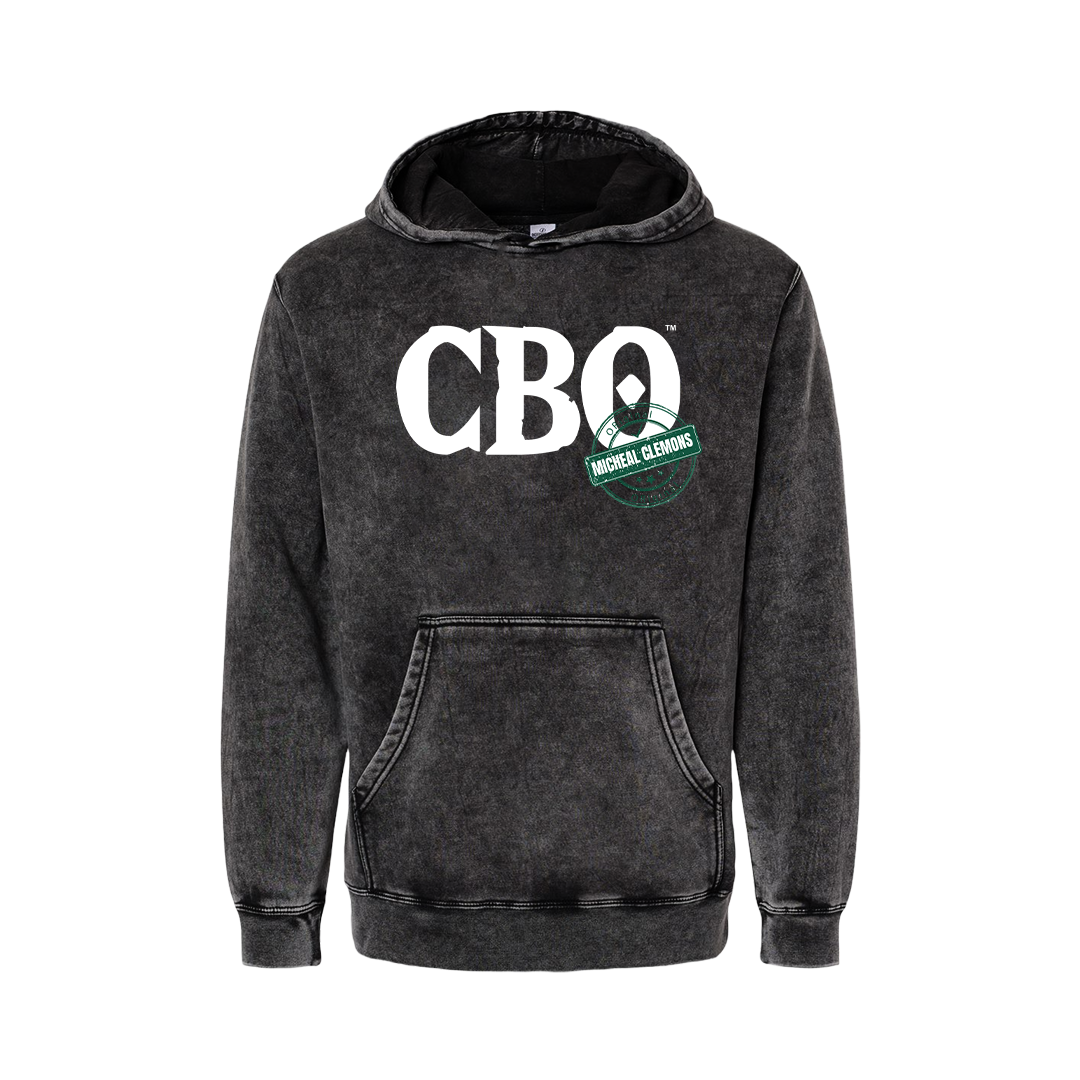 Micheal Clemons Retro CBO Mineral Wash Hoodie