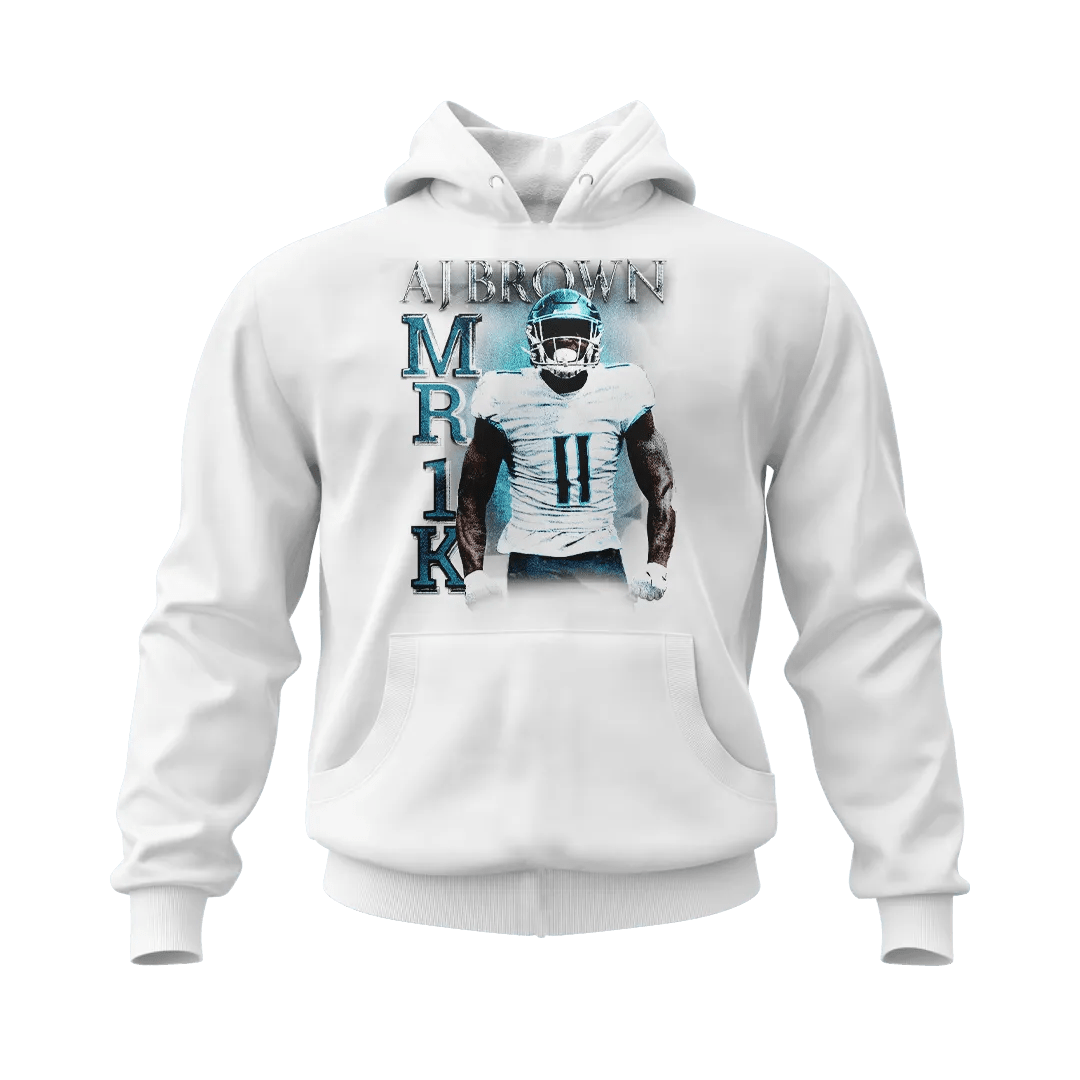 AJ Brown Bold Mr. 1K Hoodie - Mystery Hype