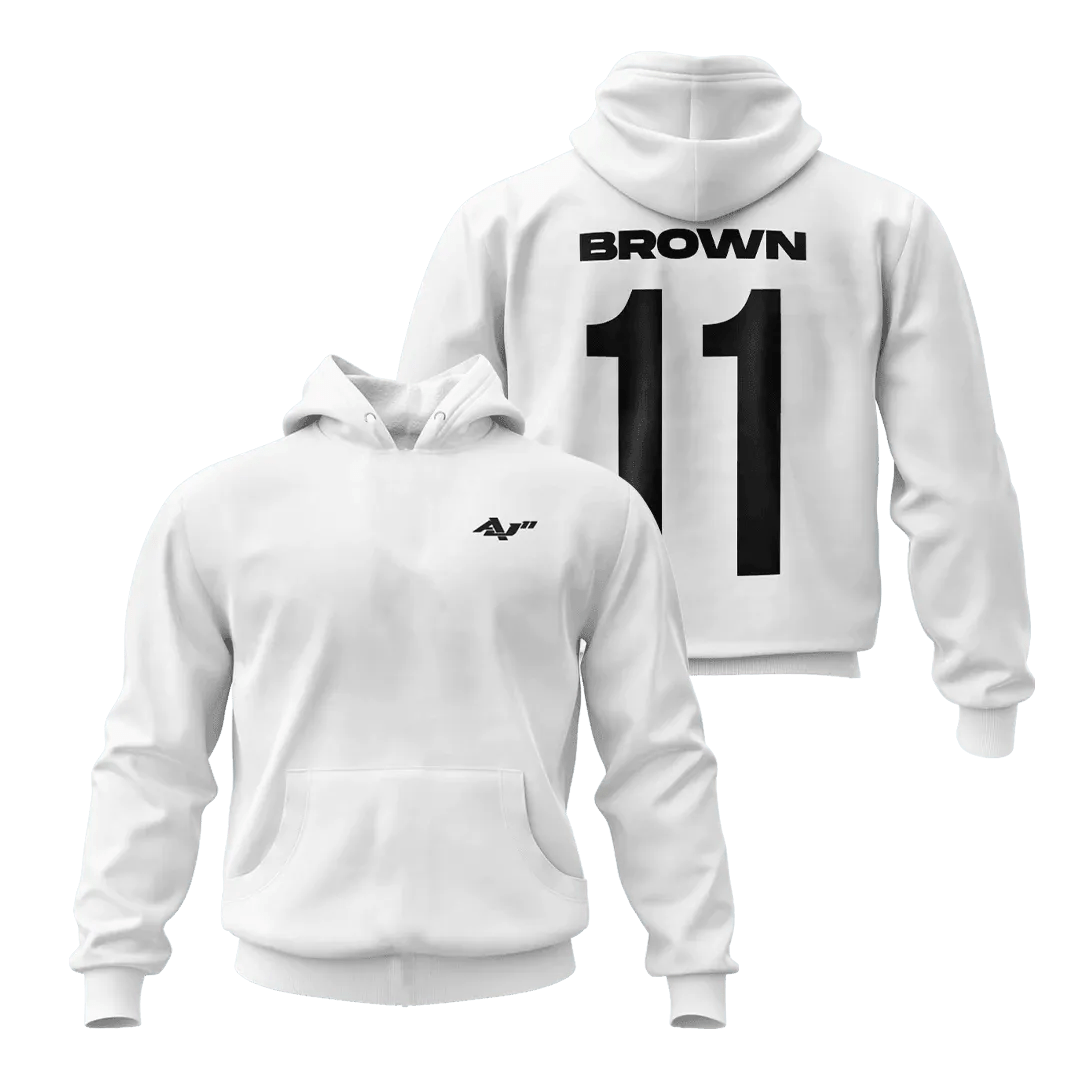 AJ Brown Signature Logo Hoodie - Mystery Hype