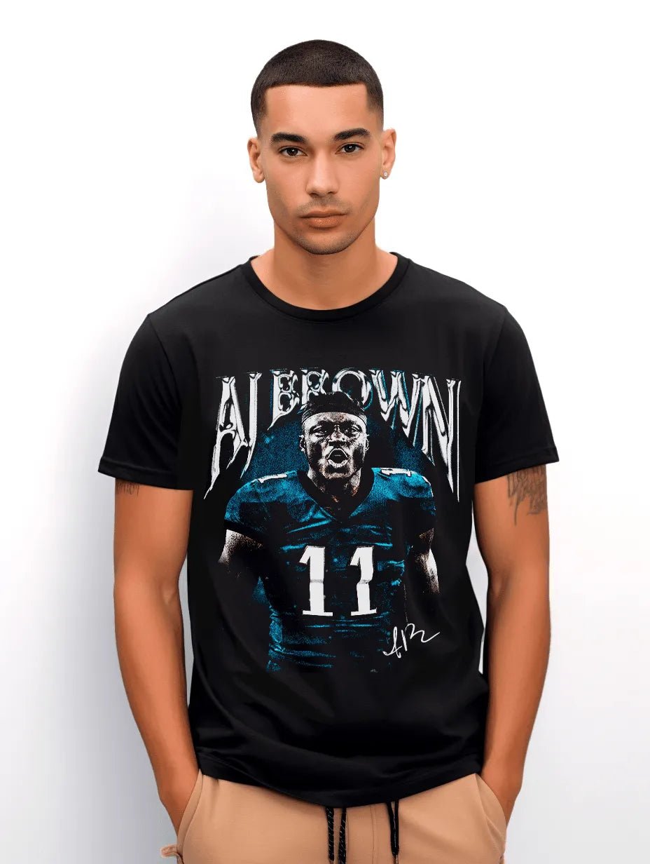 AJ Brown Vintage AJ11 T-Shirt - Mystery Hype