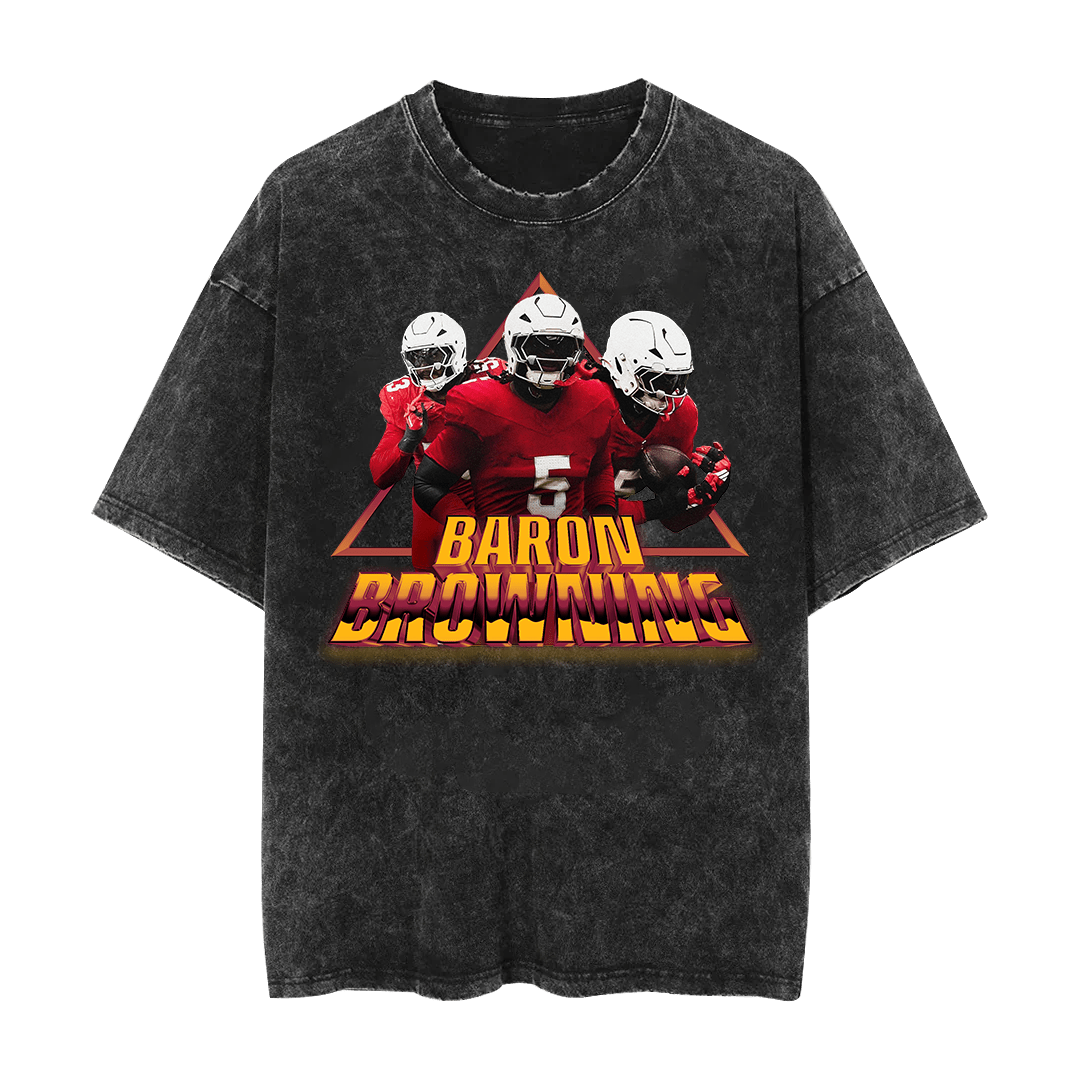 Baron Browing Bold Mineral Wash Shirt - Mystery Hype