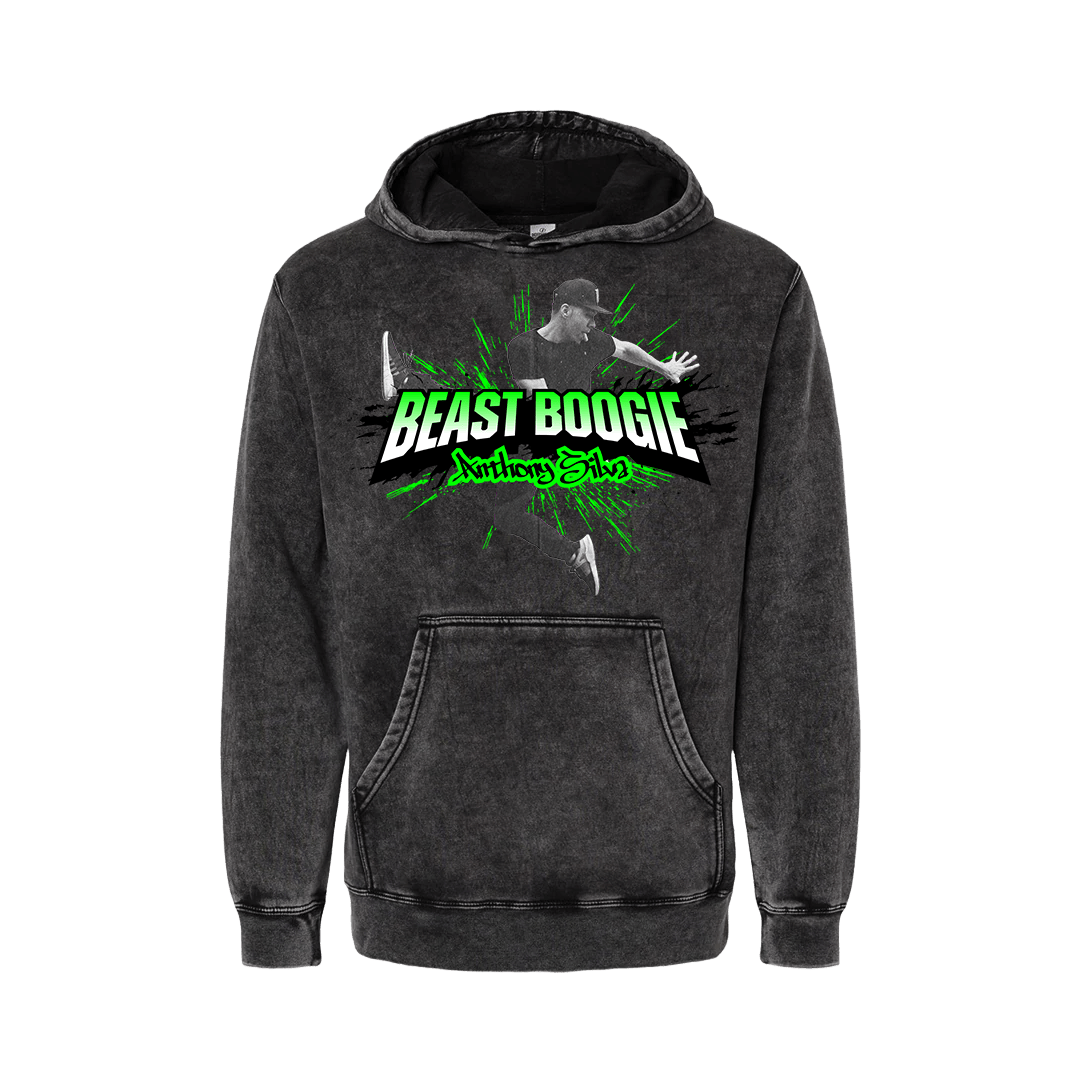 Beast Boogie Vintage Mineral Wash Hoodie - Mystery Hype