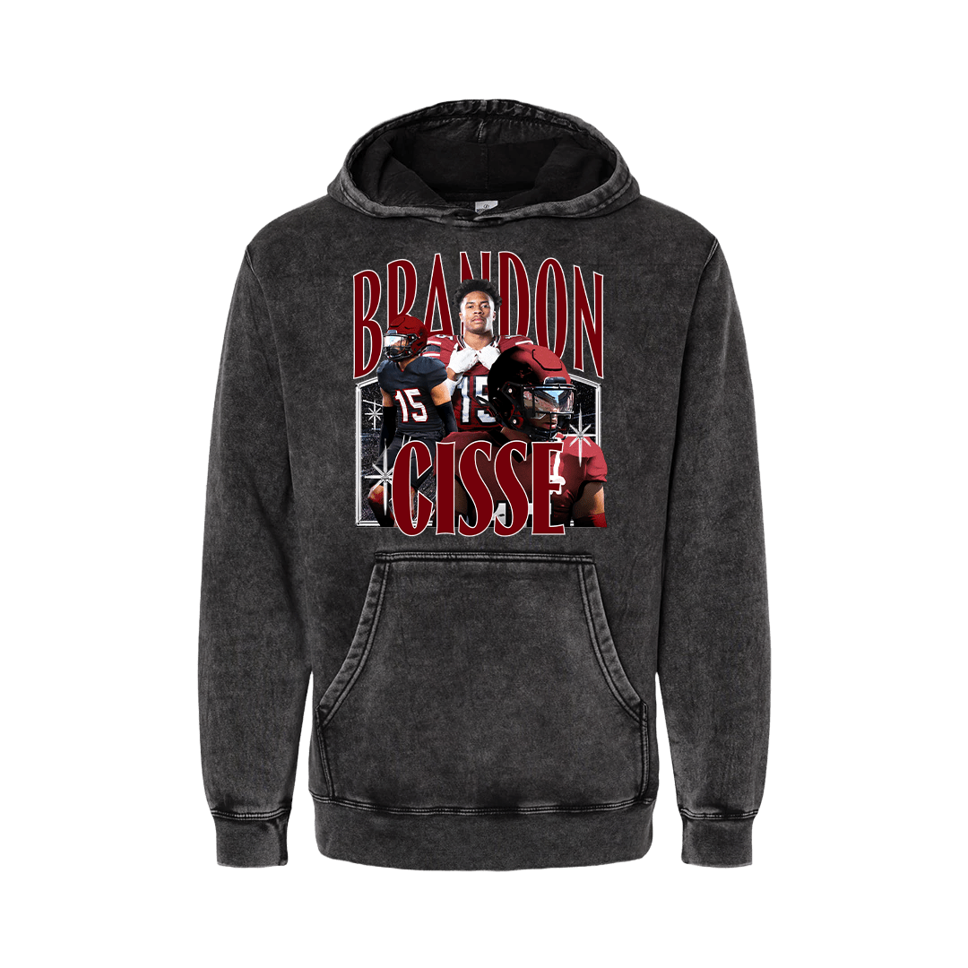 Brandon Cisse Vintage Mineral Wash Hoodie - Mystery Hype