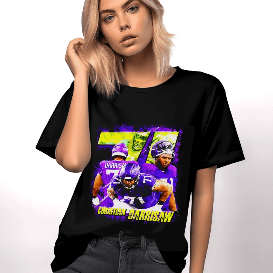 Christian Darrisaw Vintage T-Shirt - Mystery Hype