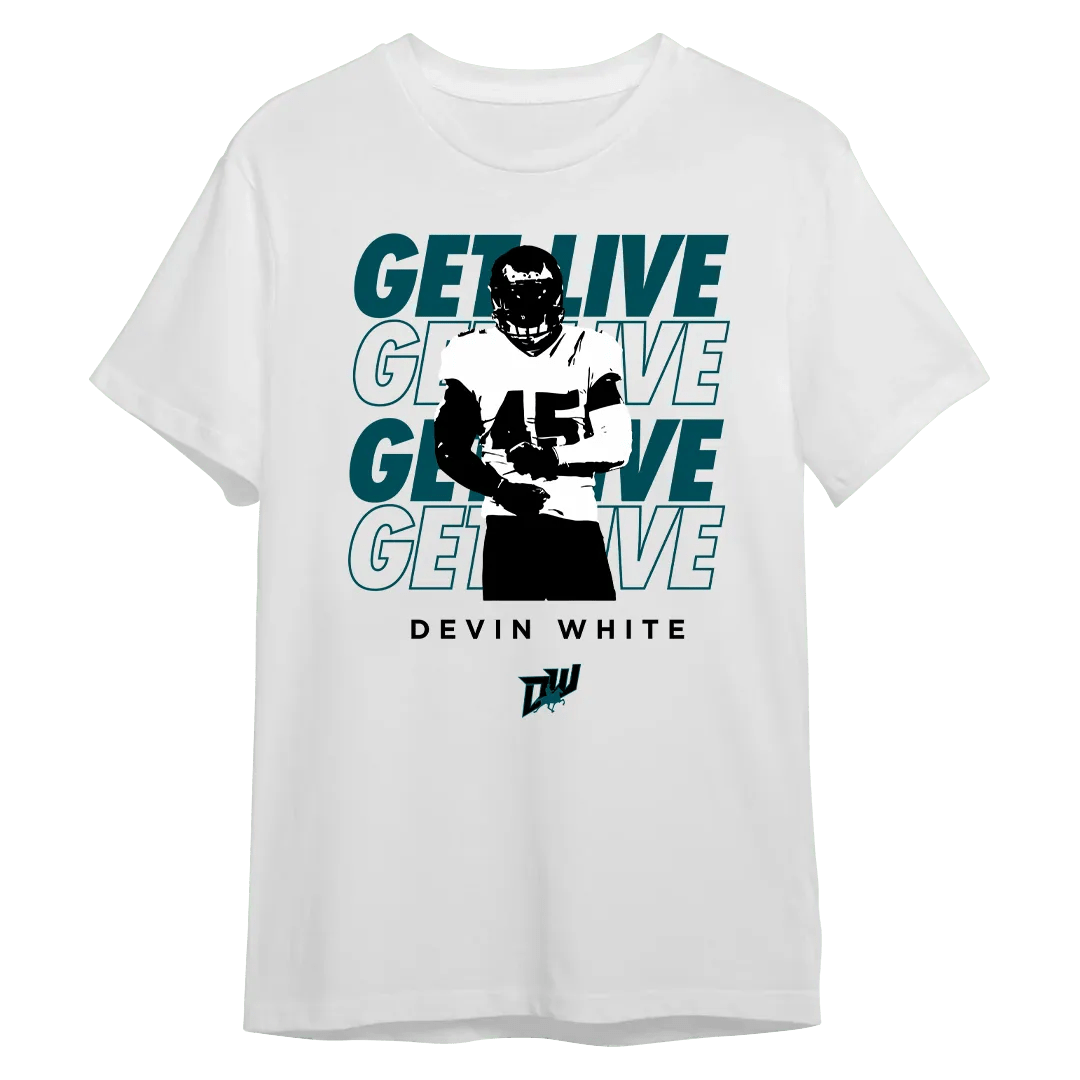 Devin White Get Live Shirt - Mystery Hype