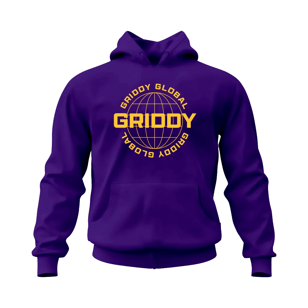 Griddy Global Signature Logo Hoodie - Mystery Hype