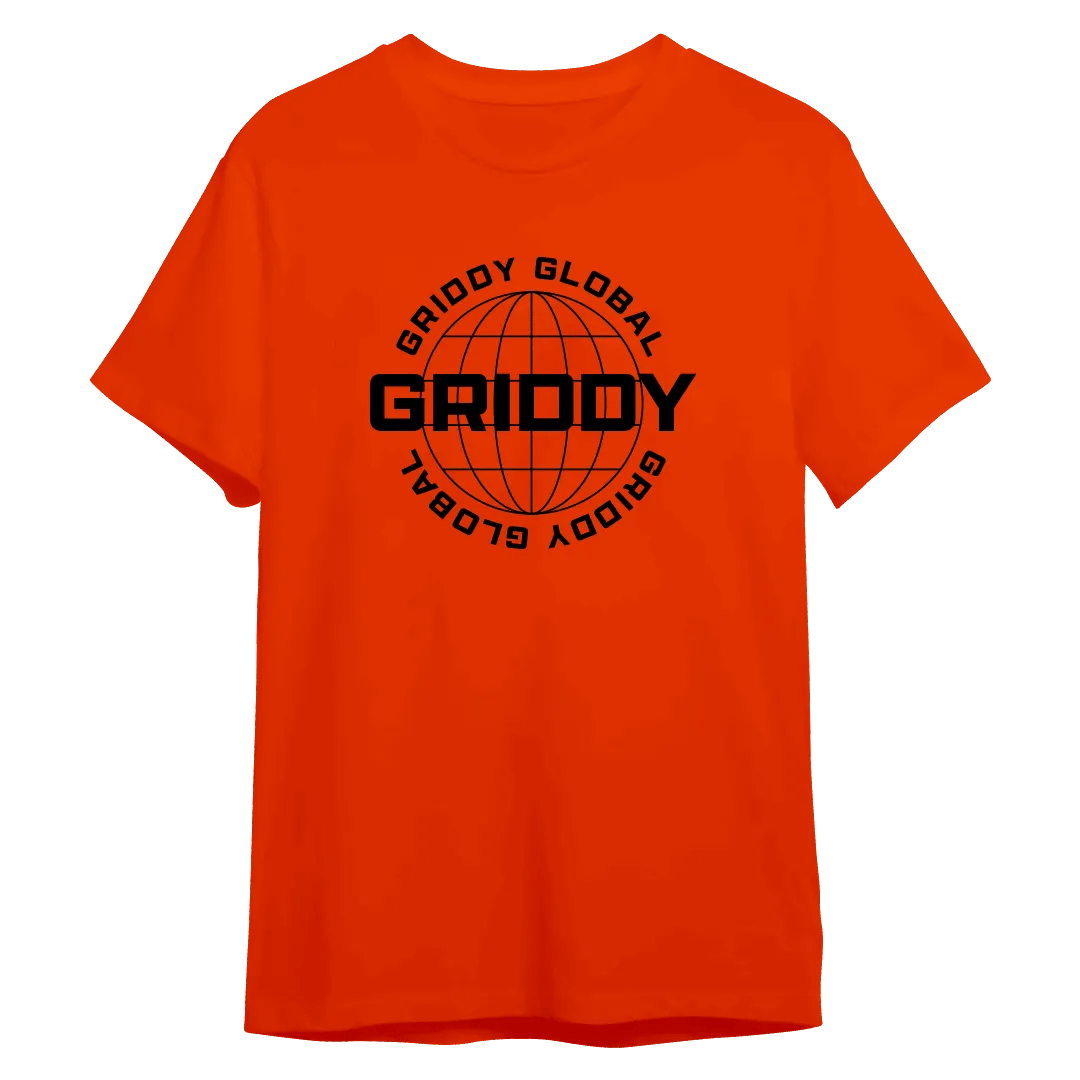 Griddy Global Signature Logo T-Shirt - Mystery Hype